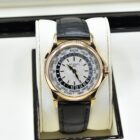 PATEK PHILIPPE WORLD TIME REF. 5110R WITH BOX AND EXTRACT FROM THE ARCHIVES