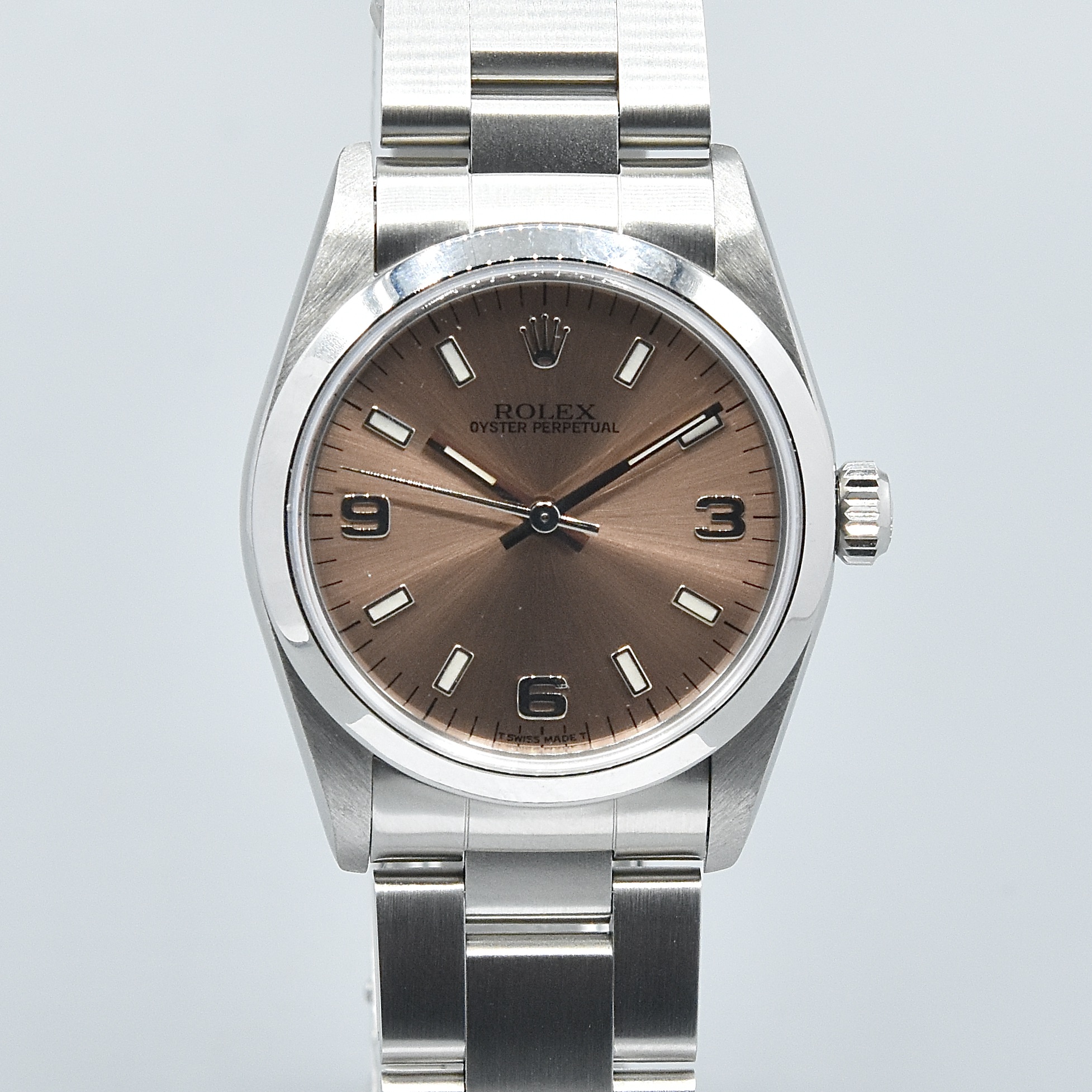 ROLEX LADY OYSTER PERPETUAL 31 REF. 67480 WITH PAPERS
