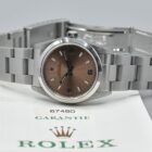 ROLEX LADY OYSTER PERPETUAL 31 REF. 67480 WITH PAPERS