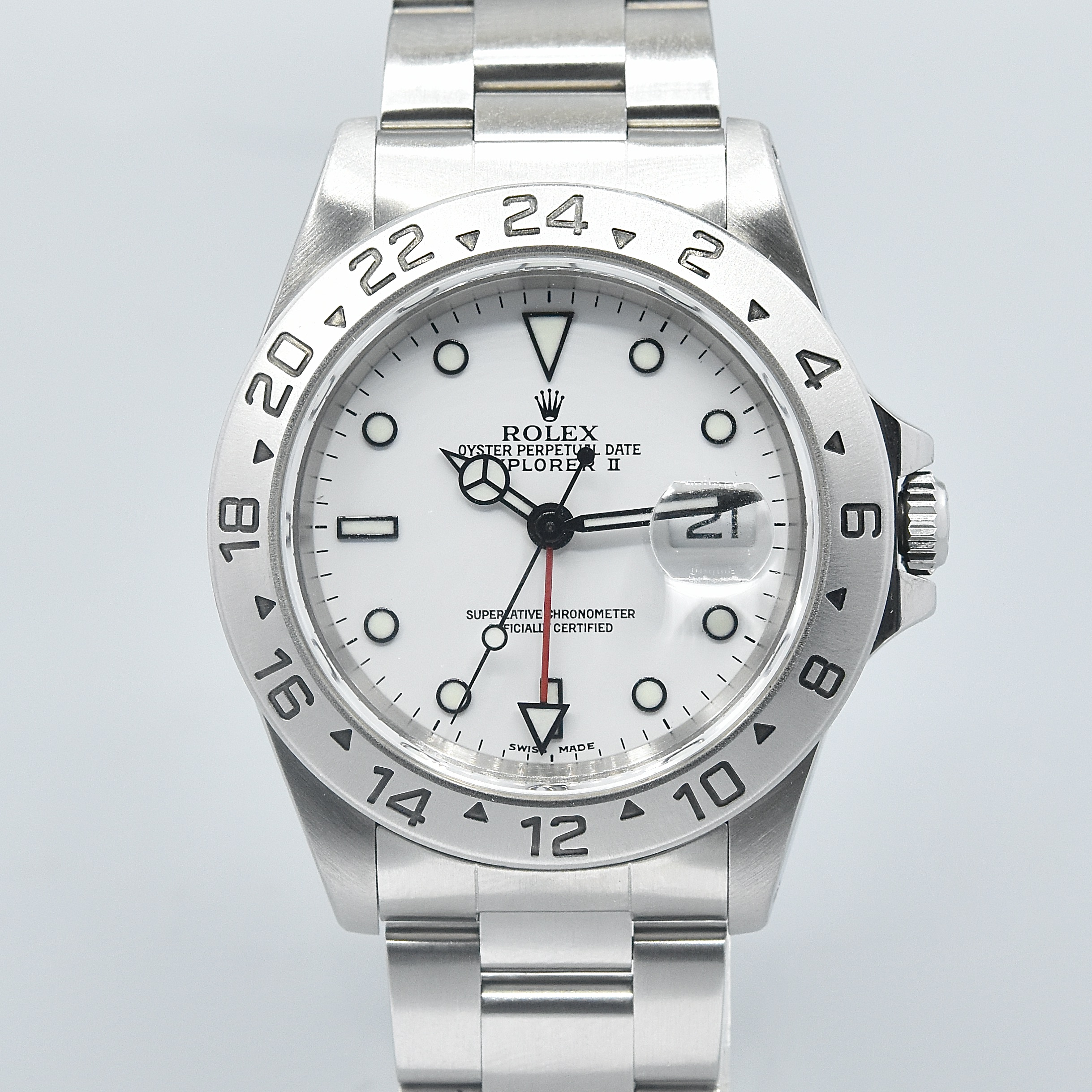 ROLEX EXPLORER II “POLAR” REF. 16570 WITH PAPER