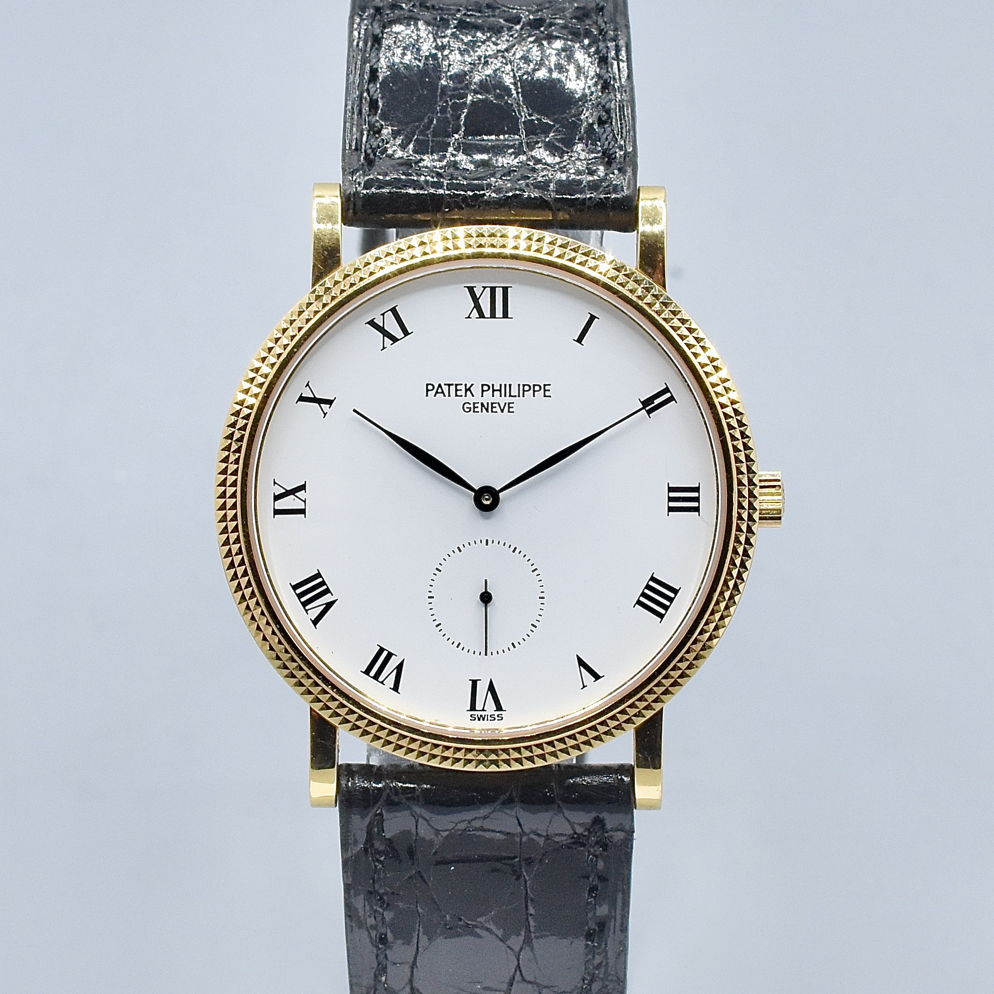 PATEK PHILIPPE CALATRAVA CLOUS DE PARIS REF. 3919J FULL SET