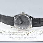 PATEK PHILIPPE CALATRAVA CLOUS DE PARIS REF. 6119G WHITE GOLD FULL SET