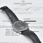 PATEK PHILIPPE CALATRAVA CLOUS DE PARIS REF. 6119G WHITE GOLD FULL SET