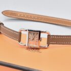 JAEGER LECOULTRE FOR HERMES ETRIER / FOOTING STAINLESS STEEL WITH PAPERS
