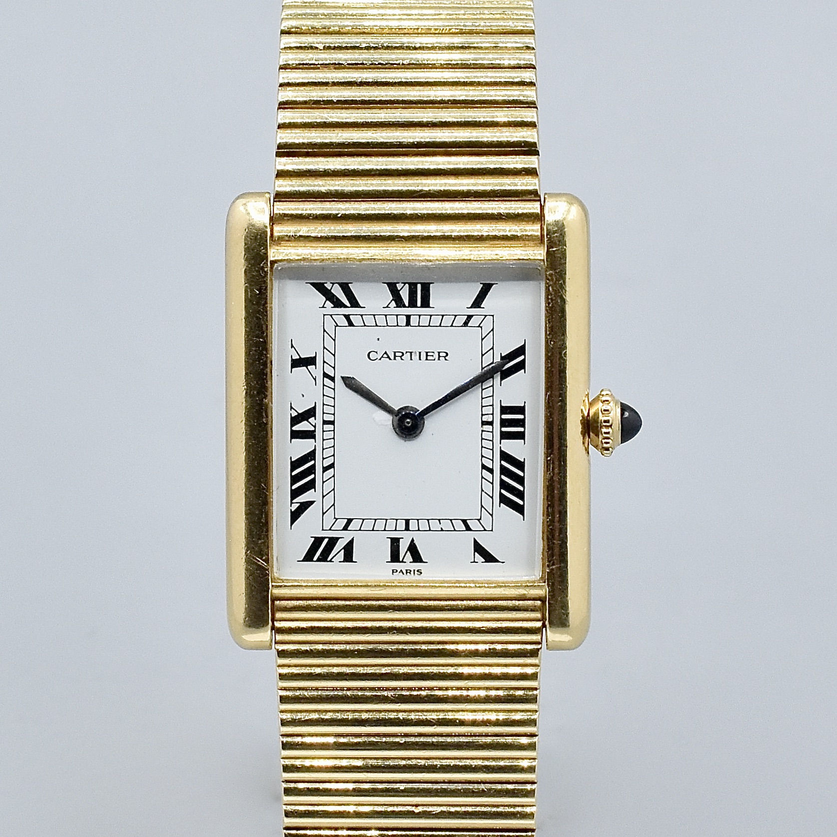 Vintage gold cartier watch hotsell