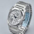 BULGARI OCTO FINISSIMO SKETCH DIAL REF. 104163 STAINLESS STEEL 140TH ANNIVERSARY FULL SET