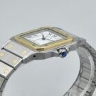 CARTIER SANTOS CARREE AUTOMATIC REF. 2961 STAINLESS STEEL AND GOLD