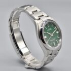 ROLEX OYSTER PERPETUAL 36 REF. 126000 GREEN DIAL STAINLESS STEEL FULL SET