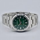 ROLEX OYSTER PERPETUAL 36 REF. 126000 GREEN DIAL STAINLESS STEEL FULL SET