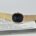 PATEK PHILIPPE ELLIPSE REF. 3738/1 YELLOW GOLD WITH BOX AND PAPERS