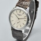PATEK PHILIPPE CALATRAVA REF. 3718 JAPAN EDITION 150TH ANNIVERSARY STAINLESS STEEL WITH BOX & PAPERS