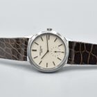 PATEK PHILIPPE CALATRAVA REF. 3718 JAPAN EDITION 150TH ANNIVERSARY STAINLESS STEEL WITH BOX & PAPERS