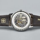PATEK PHILIPPE CALATRAVA REF. 3718 JAPAN EDITION 150TH ANNIVERSARY STAINLESS STEEL WITH BOX & PAPERS