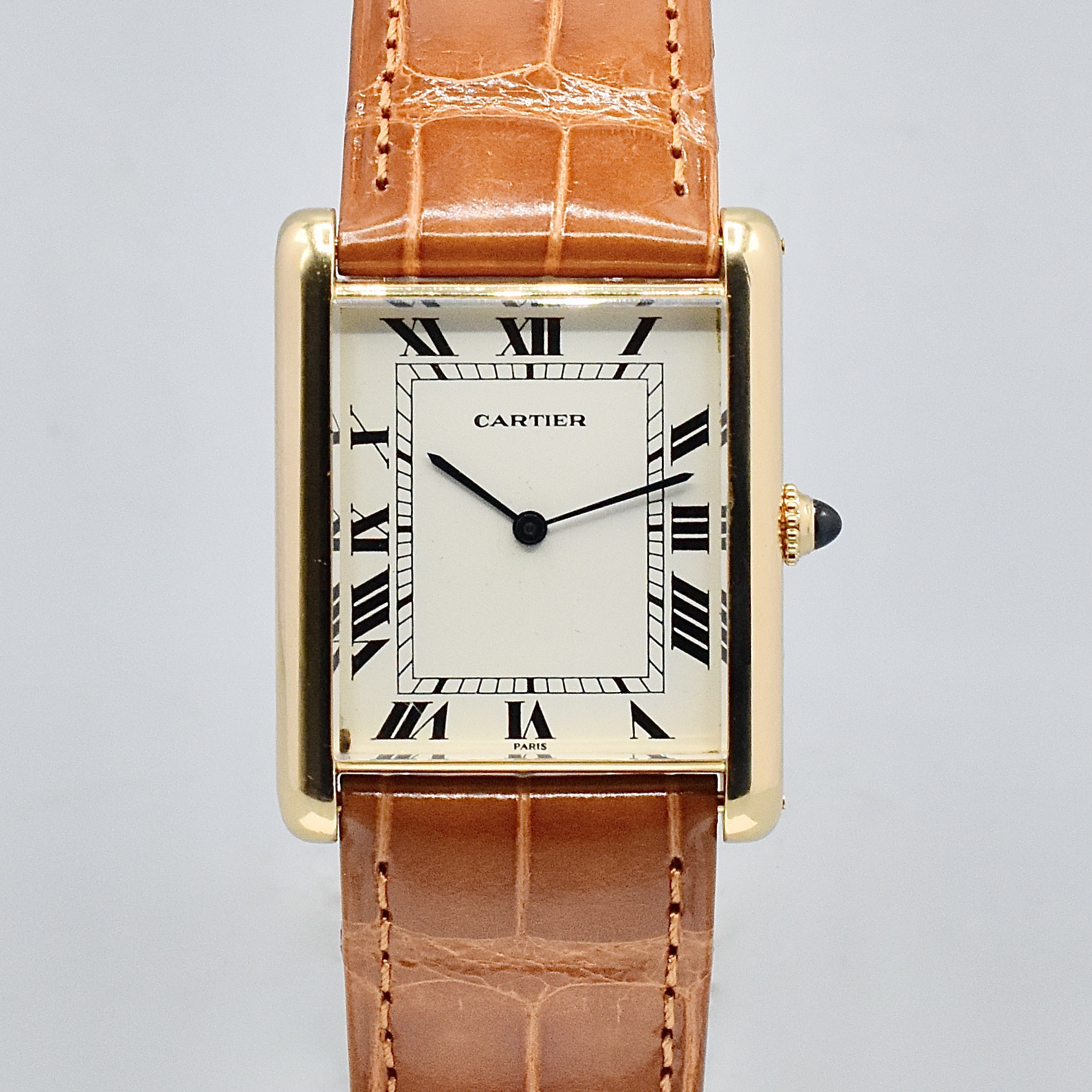 CARTIER TANK JUMBO AUTOMATIQUE REF. 1700 YELLOW GOLD