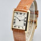 CARTIER TANK JUMBO AUTOMATIQUE REF. 1700 YELLOW GOLD