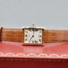 CARTIER TANK JUMBO AUTOMATIQUE REF. 1700 YELLOW GOLD