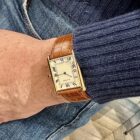CARTIER TANK JUMBO AUTOMATIQUE REF. 1700 YELLOW GOLD