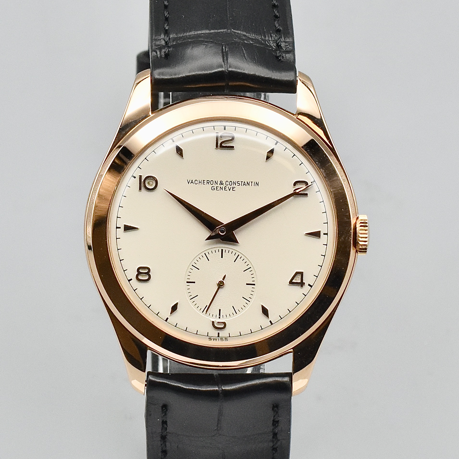 VACHERON CONSTANTIN CLASSIC REF. 4600 PINK GOLD NEW OLD STOCK WITH EXTRACT FROM THE ARCHIVES