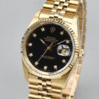 ROLEX DATEJUST REF. 16238 YELLOW GOLD WITH PAPERS