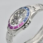 ROLEX GMT MASTER LONG E REF. 1675 FUCHSIA BEZEL BOX AND PAPERS